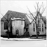Rebuilt Mission church, Grosvenor & Wilton, 1926.