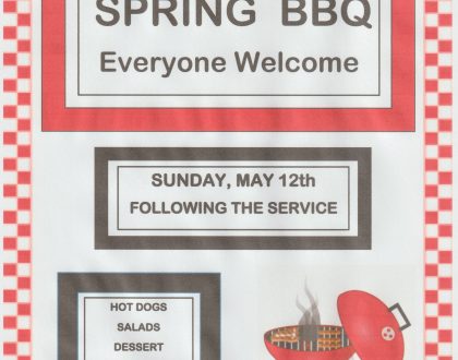 Spring BBQ for the Neighbourhood - May 12