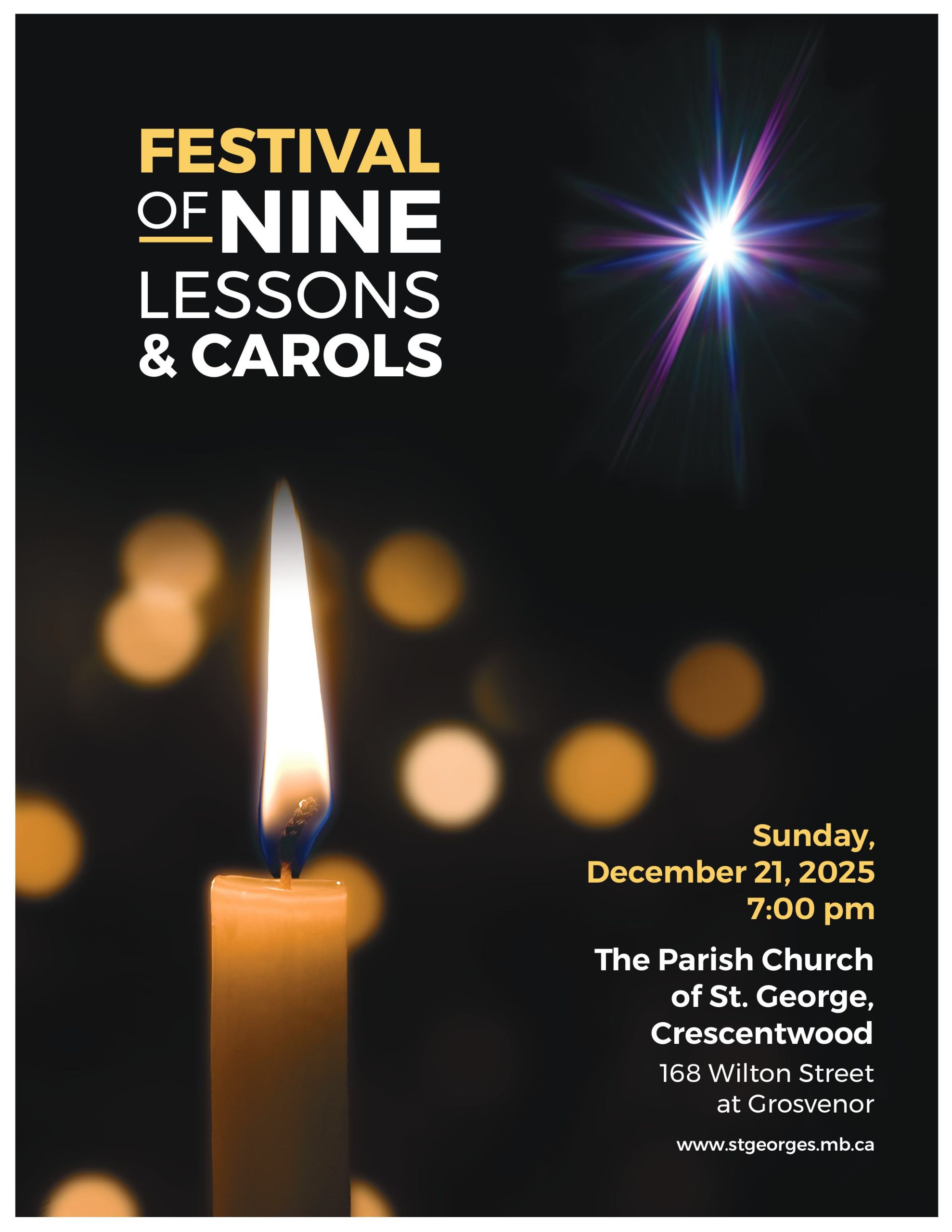 NINE LESSONS AND CAROLS